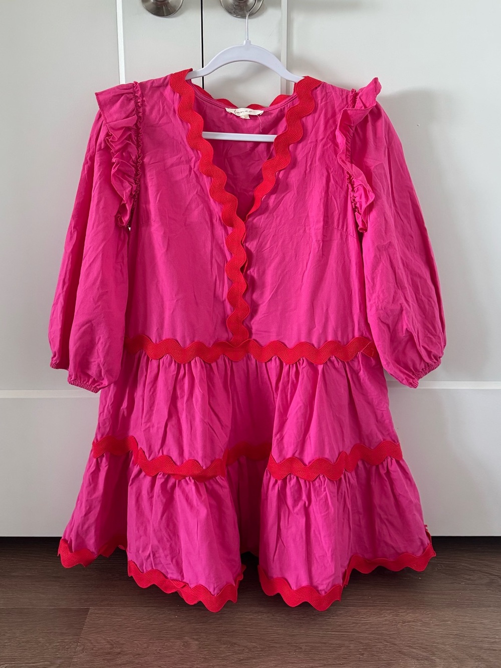 Ruffle Mini Dress